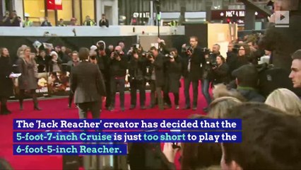 Tom Cruise Dropped From 'Jack Reacher' for Being Too Short