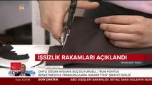 İşsizlik rakamları açıklandı