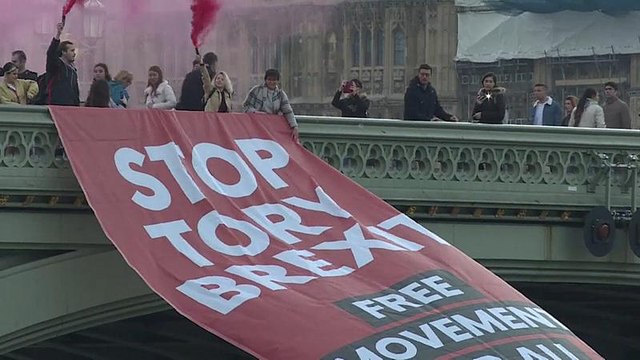 Les anti-Brexit mobilisés