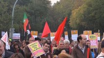 Multitudinaria protesta laboral en Lisboa para exigir mejoras salariales