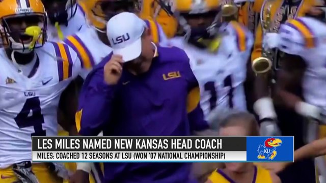 Kansas Officially Names Les Miles As Head Coach