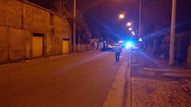 Ghlin : accident : une voiture dans une conduite de gaz. Vidéo 1/2. Eric Ghislain