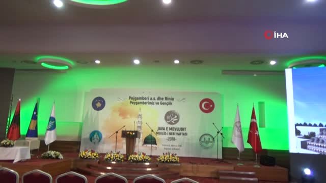 Diyanet İşleri Başkanı Erbaş, Kosova'da Mevlid-i Nebi Haftası Programına Katıldı