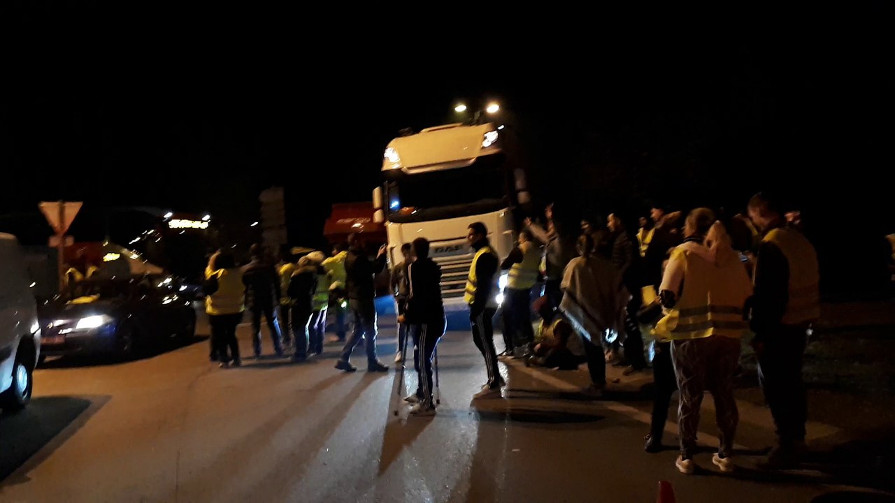 A Cavaillon, le premier routier a été accueilli en musique