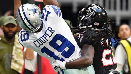 Amari Cooper beats Desmond Trufant for big catch