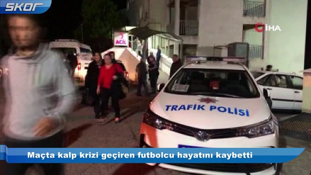 Maçta kalp krizi geçiren futbolcu hayatını kaybetti