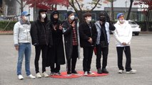 [Y영상] 골든차일드-몬스타엑스, ‘훈훈한 소년들’ (뮤직뱅크 출근길) / YTN
