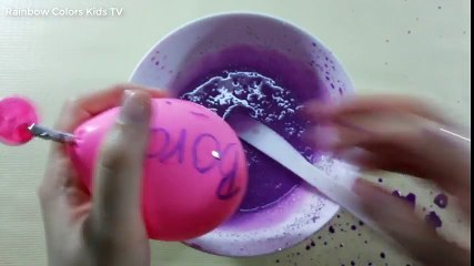 Making Slime With Balloons! Slime Balloon Tutorial