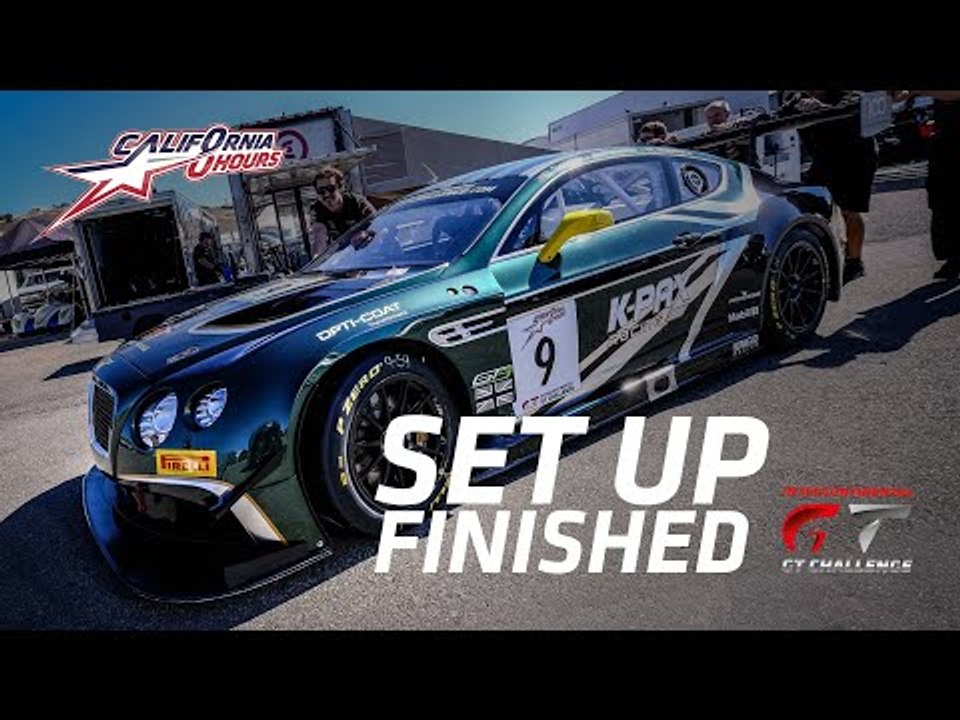 SET UP FINISHED - California 8 Hours 2018