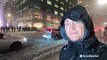 New Yorkers endure winter storm despite messy conditions