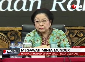 Merasa Tak Muda Lagi, Megawati Minta Mundur