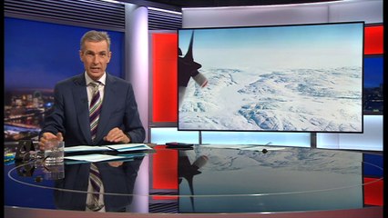 Scientists discover a huge impact crater under a glacier in Greenland