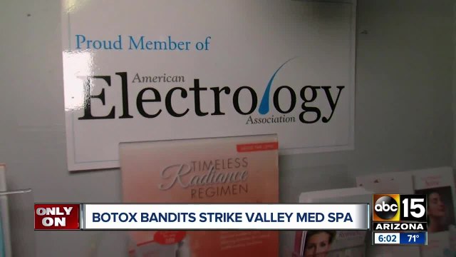 Phoenix spa owners seek help catching Botox bandits