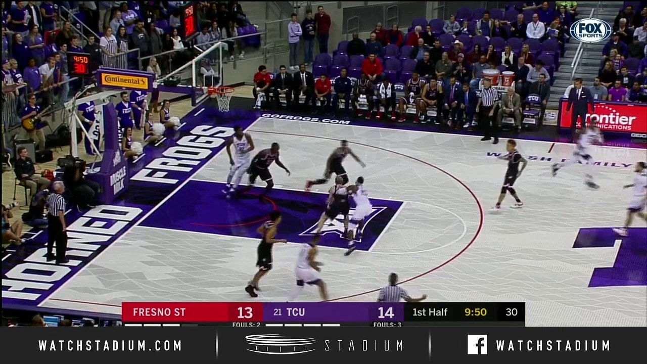 Fresno State vs. No. 21 TCU Basketball Highlights (2018-19)
