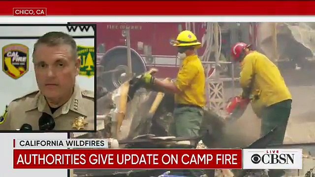 Californie : Le bilan s’est alourdi cette nuit de 7 victimes à 63 morts, mais surtout 631 personnes sont désormais portées disparues