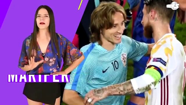 CROACIA le PEGA a ESPAÑA MODRIC defiende a RAMOS “El BAYERN no comprará a JAMES” ADIÓS a ROONEY
