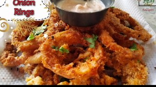 Onion Rings Recipe || How To Make Crispy Onion Rings || Quick Recipe By Desi Chef