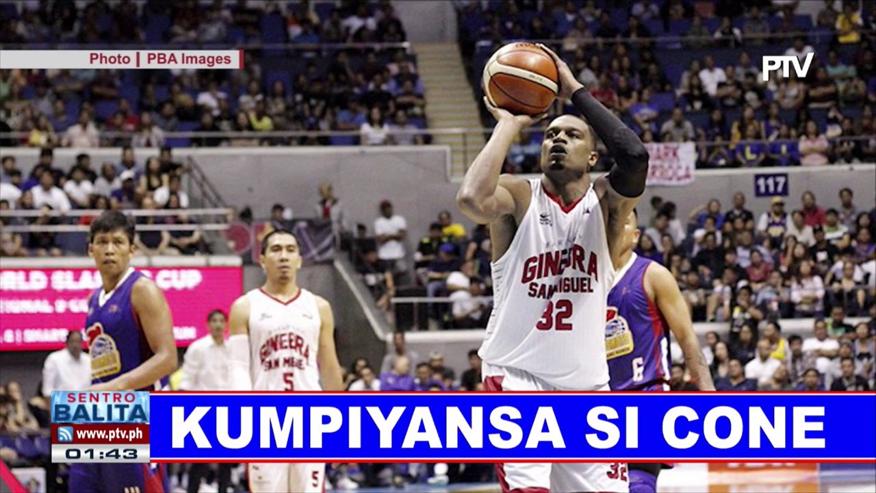 SPORTS BALITA: Kumpiyansa si Cone
