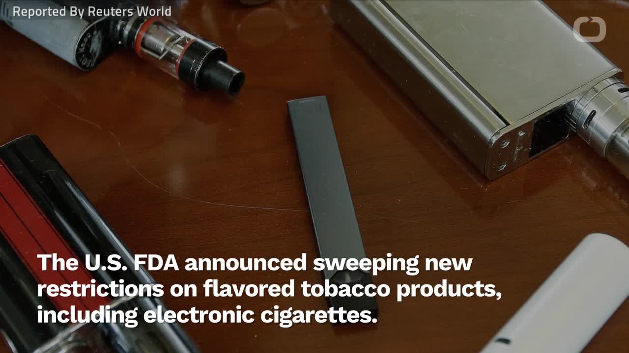 FDA To Ban Flavored E-Cigarettes At U.S. Convenience Stores