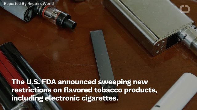 FDA To Ban Flavored E-Cigarettes At U.S. Convenience Stores