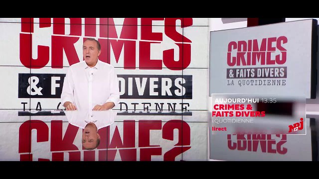 Crimes et Faits divers - NRJ12 - Sommaire du vendredi 16 novembre - Jean-Marc Morandini