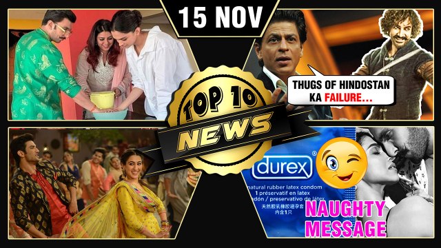 Daily Wrap Deepveer Get Married, Shahrukh Khan Defends Aamir Khan, Bollywood celebs wish Deepveer and more|Top 10