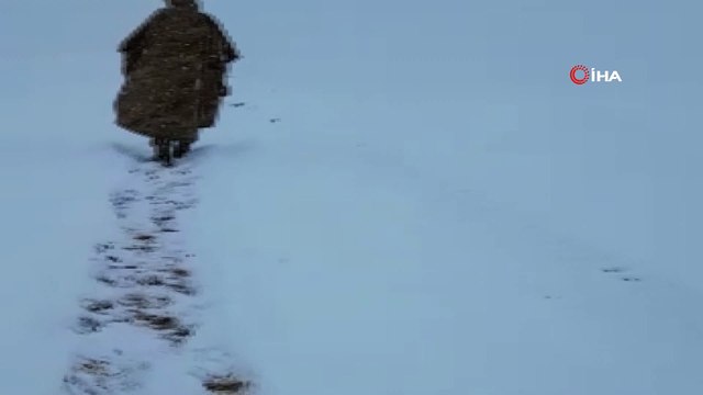 Hava sıcaklığının eksi 25 derece olduğu Kato Dağı'nda operasyonlar aralıksız sürüyor