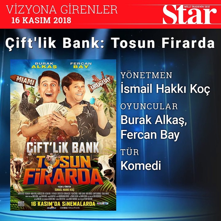 Bu hafta vizyona giren filmler