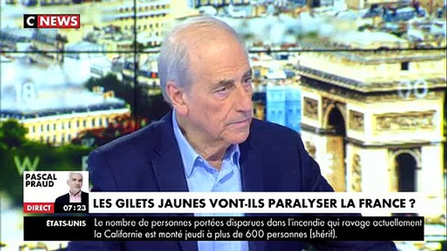 Gilets jaunes : Elisabeth Borne ce matin sur Cnews On n'a pas le droit de bloquer le pays - Regardez
