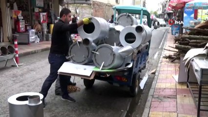 Kış yaklaştı, sobalar elde kaldı