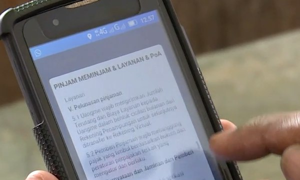 Pinjam Online Jerat Hutang Kaum Menengah ke Bawah