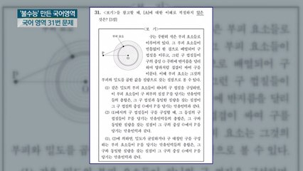 [2019 수학능력시험] 과학기자가 직접 풀어주는 '논란의 국어 31번' / YTN