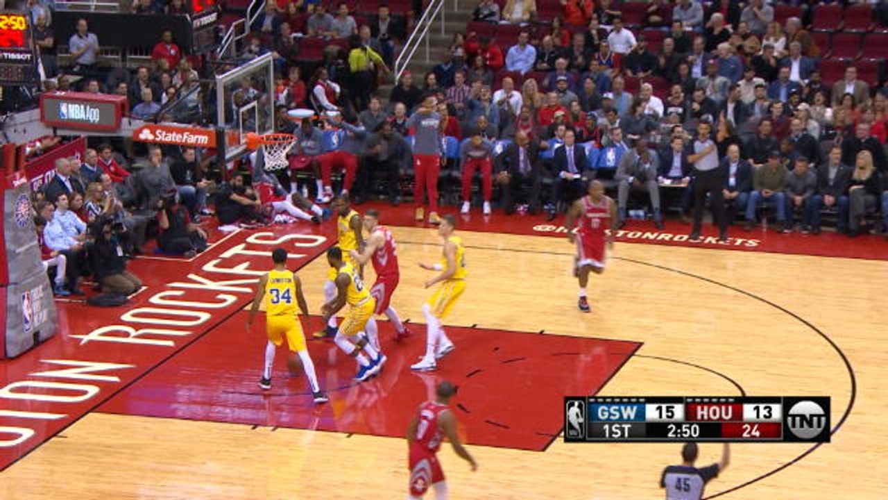 Story of the Day - Harden leads Rockets' rout of Warriors