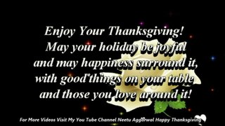 Happy Thanksgiving,Wishes,Greetings,Blessings,Prayers,Sms,Sayings,Quotes,E-card,Whatsapp video
