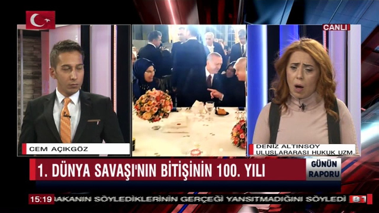 GÜNÜN RAPORU 14 KASIM 2018 KONUK- DENİZ ALTINSOY