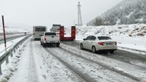 Kahramanmaraş'ta ulaşıma kar engeli - KAHRAMANMARAŞ