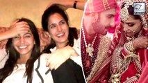 Katrina, Anushka And Ranbir's Reaction On Deepika and Ranveer's Wedding