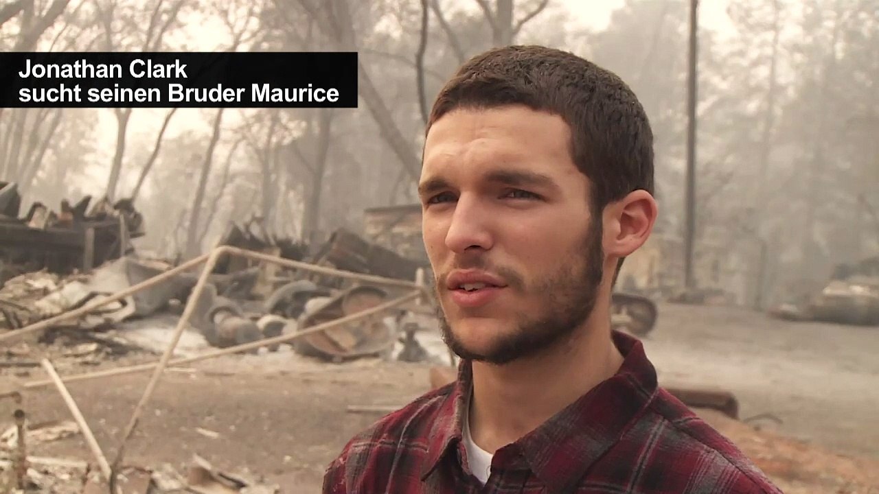Nach Waldbränden in Kalifornien: Jonathan sucht seinen Bruder