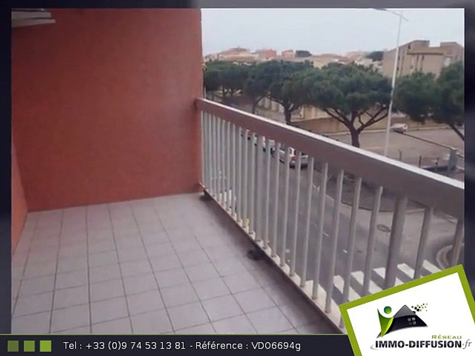 T3 50.00m2 A louer sur Valras plage - 590 Euros/mois