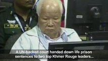 Cambodian Khmer Rouge leaders sentenced to life for genocide