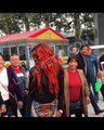 Quuen Biz aux anges avec ses fans chinois