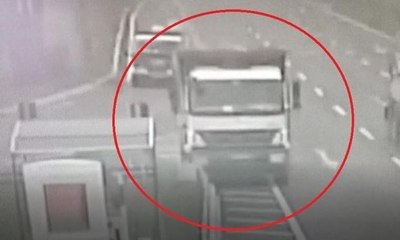 Direksiyon başında dehşet anları kamerada