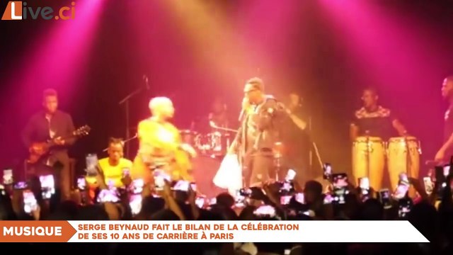 Musique : Serge Beynaud fait le bilan de la célébration de ses 10 ans de carriere à Paris