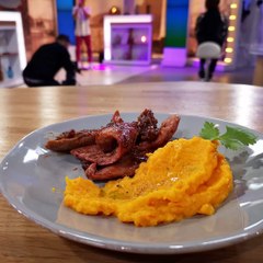 Aiguillettes de canard au miel