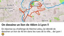 GPS drawing : ils dessinent un lion de 46 km