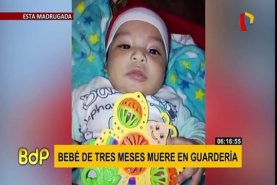 Chorrillos: bebé de tres meses muere en extrañas circunstancias en guardería