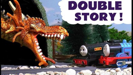 Monster in the Tunnel  with Thomas & Friends, A  Fun Dragon Prank Toy Story for Kids with Donald and Douglas