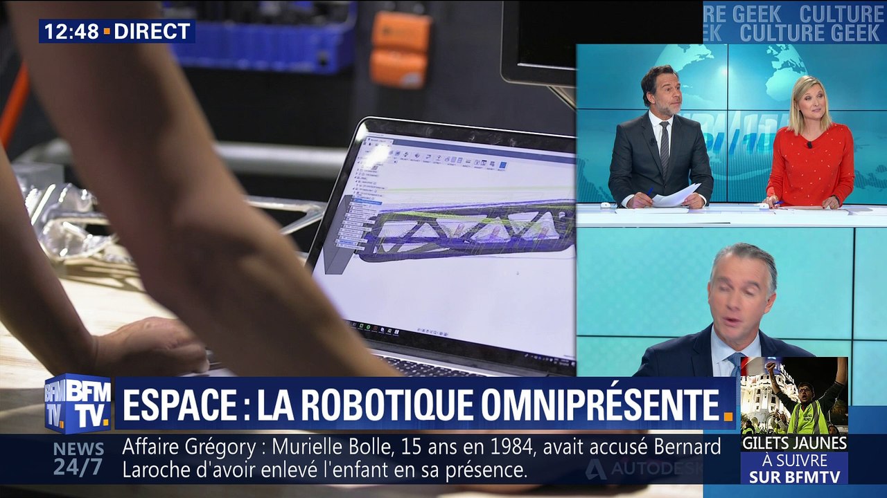 Espace: la robotique omniprésente