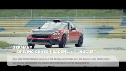 Sieben Abarth Days 2018 auf den schönsten Strecken Europas - ein Riesenerfolg