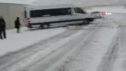 Darende'ye Mevsimin İlk Karı Yağdı